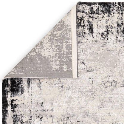 Border Grey Kuza Rug - 240cm x 340cm