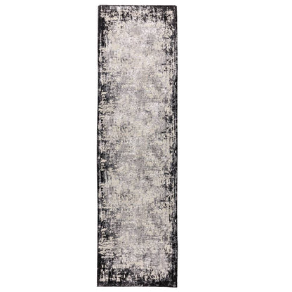 Border Grey Kuza Rug - 240cm x 340cm