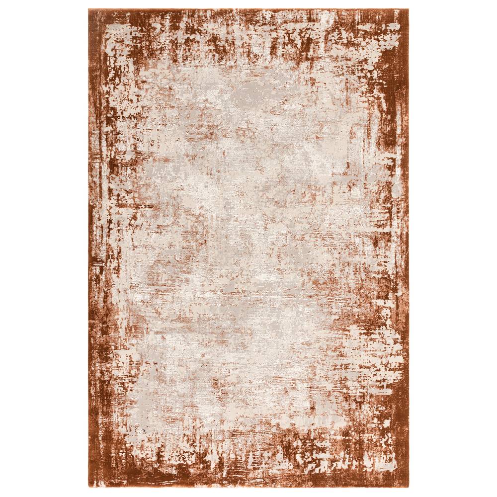 Border Terracotta Kuza Rug - 240cm x 340cm