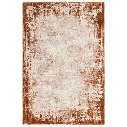 Border Terracotta Kuza Rug - 240cm x 340cm