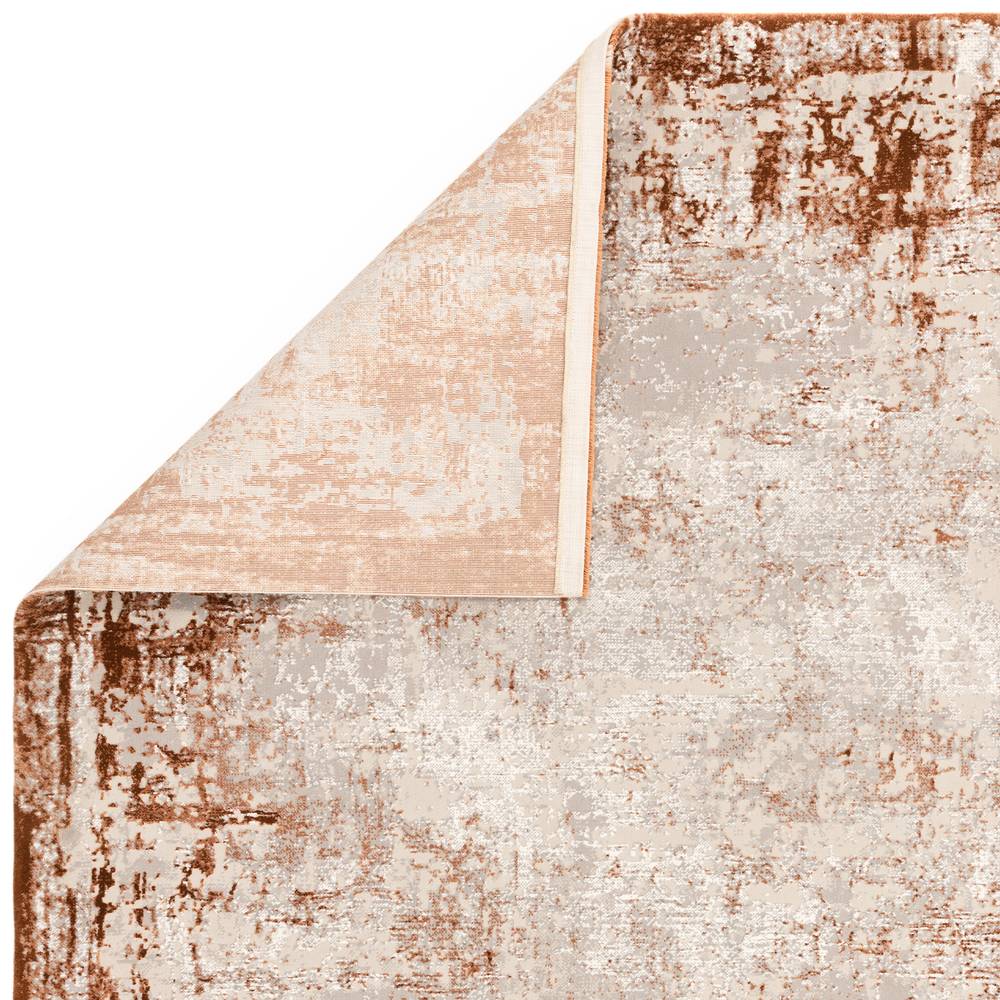 Border Terracotta Kuza Rug - 240cm x 340cm
