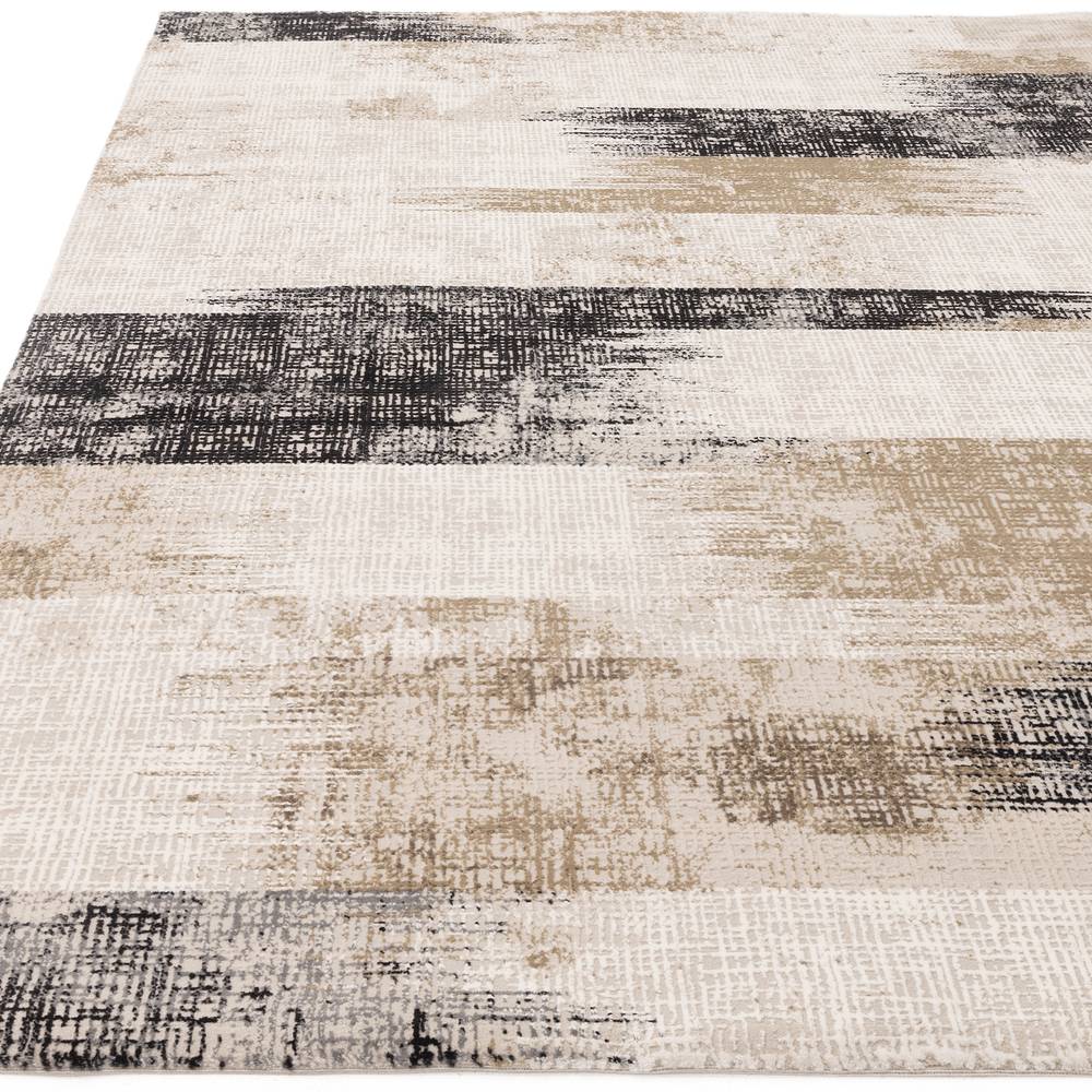 Lines Beige Kuza Rug - 200cm x 290cm