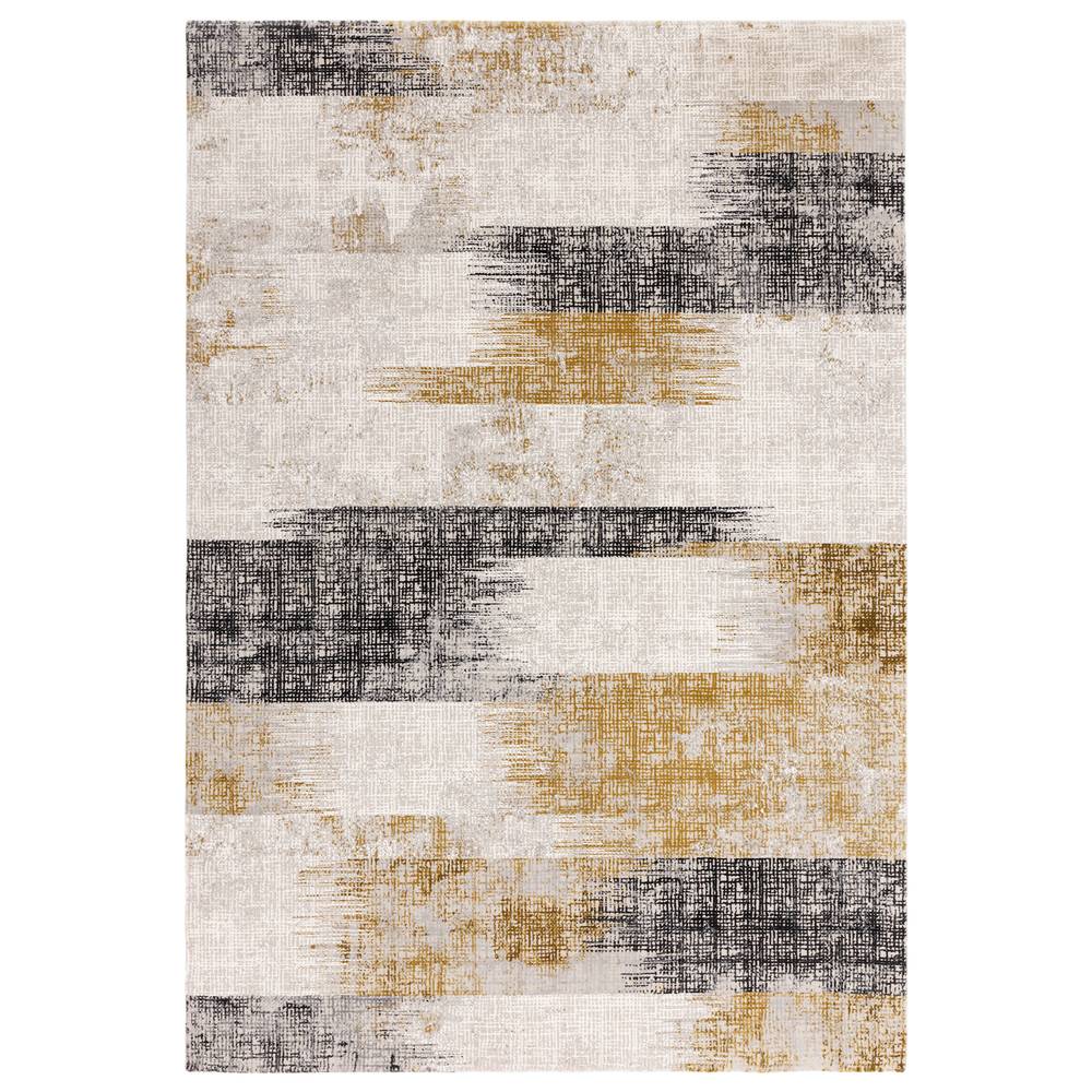 Lines Gold Kuza Rug - 200cm x 290cm