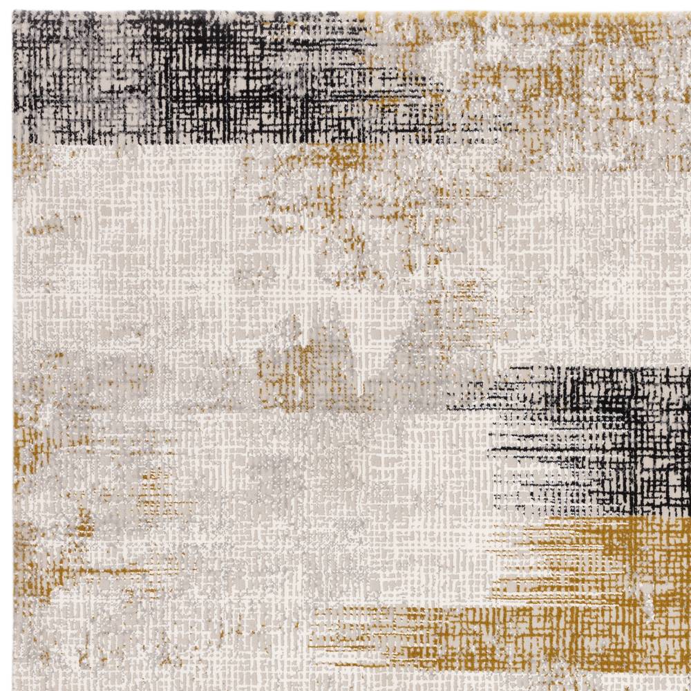 Lines Gold Kuza Rug - 200cm x 290cm