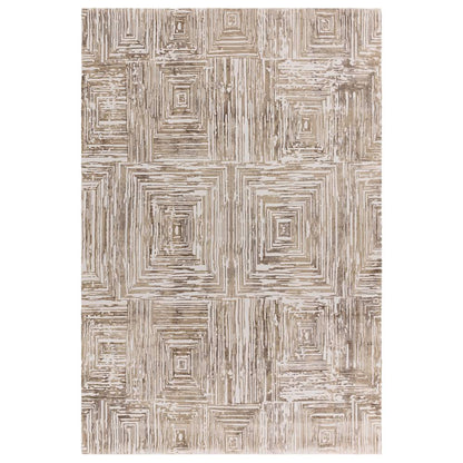 Portrait Beige Kuza Rug - 200cm x 290cm