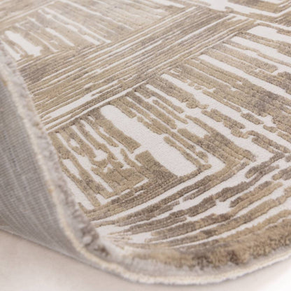 Portrait Beige Kuza Rug - 200cm x 290cm
