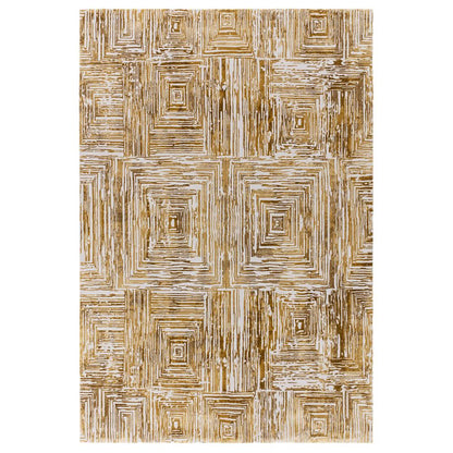 Portrait Gold Kuza Rug - 200cm x 290cm