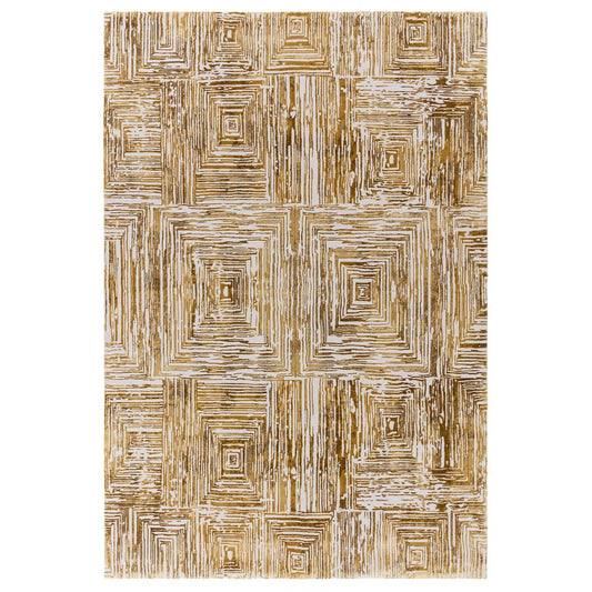Portrait Gold Kuza Rug - 200cm x 290cm