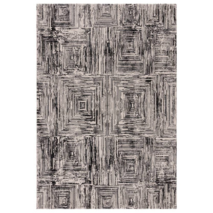Portrait Grey Kuza Rug - 200cm x 290cm