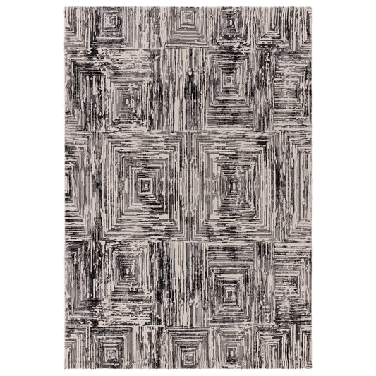 Portrait Grey Kuza Rug - 200cm x 290cm