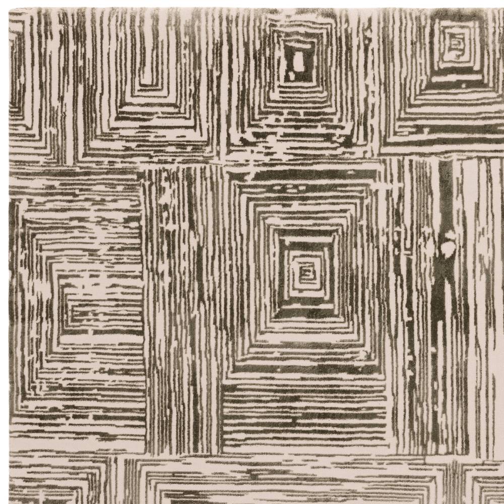 Portrait Khaki Kuza Rug - 200cm x 290cm