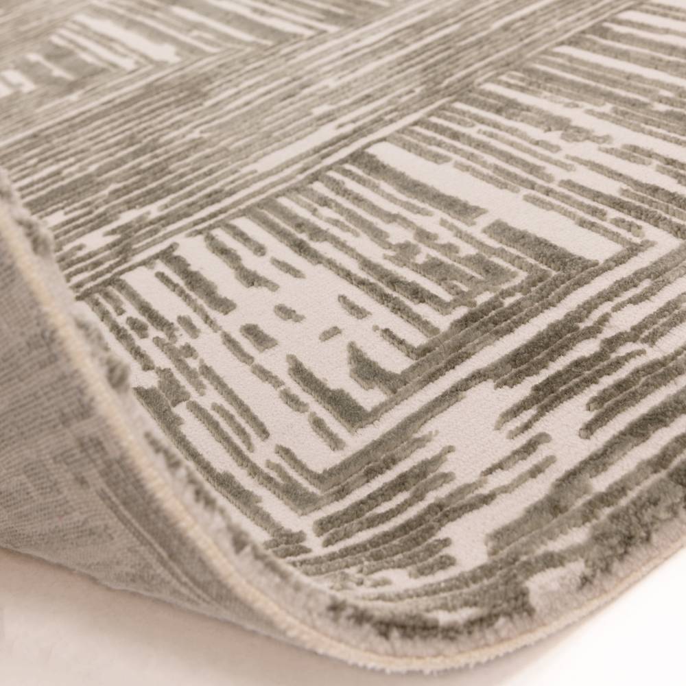 Portrait Khaki Kuza Rug - 200cm x 290cm