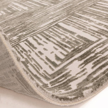 Portrait Khaki Kuza Rug - 200cm x 290cm