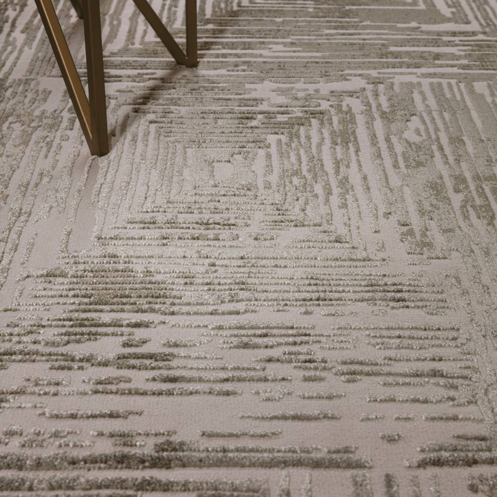 Portrait Khaki Kuza Rug - 200cm x 290cm
