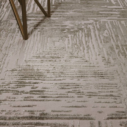 Portrait Khaki Kuza Rug - 200cm x 290cm