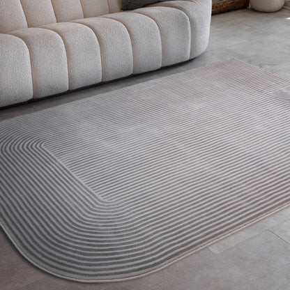 Shape Silver / Grey Kuza Rug - 120cm x 170cm
