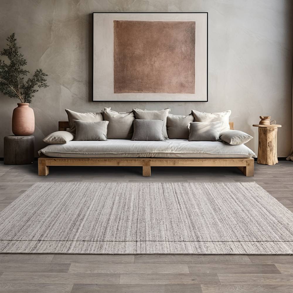 Grey Larson Rug - 200cm x 300cm