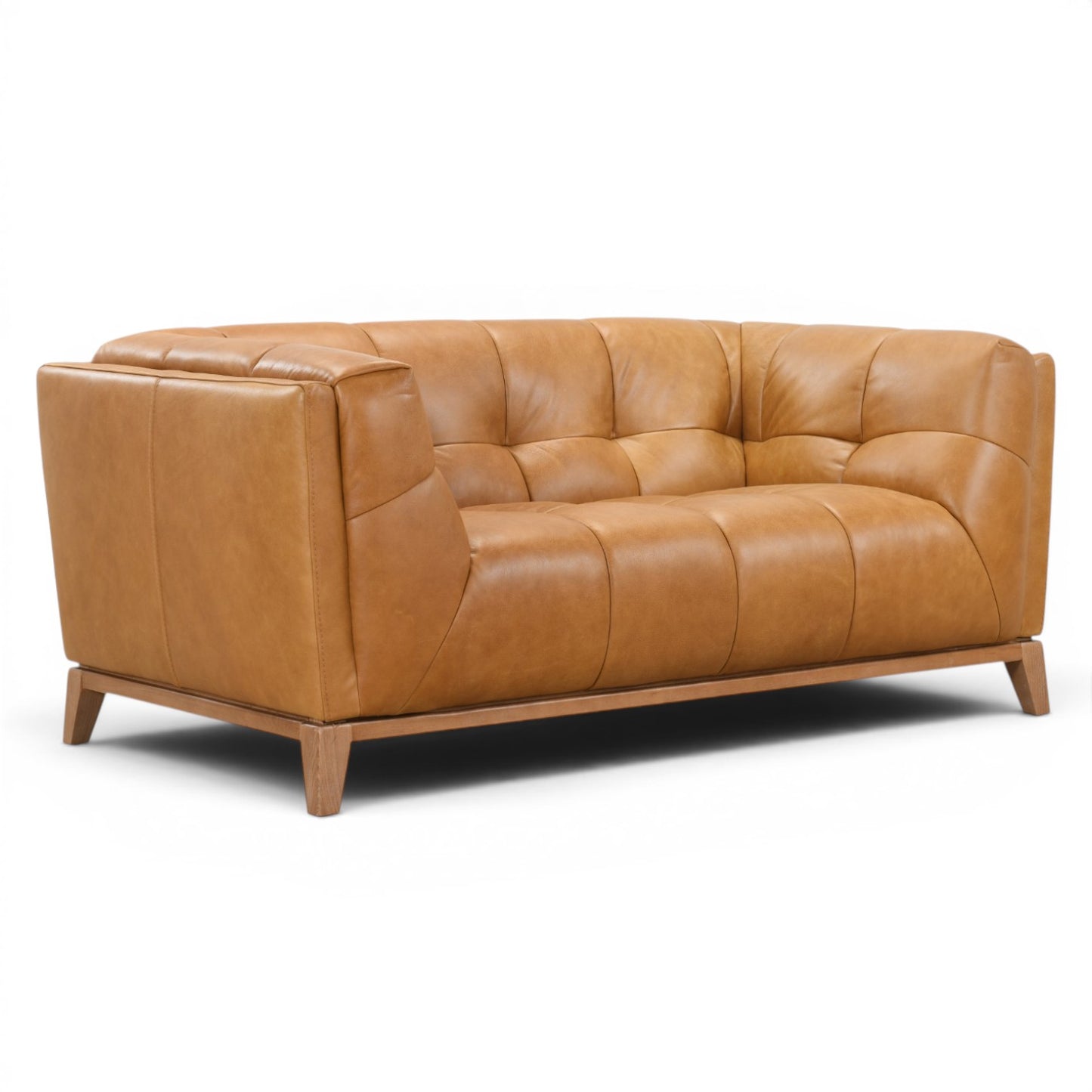 Leo Tan Italian Leather - 2 Seater Sofa