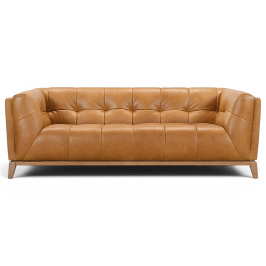 Leo Tan Italian Leather - 3 Seater Sofa