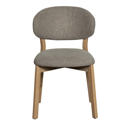 Lola Grey Fabric Dining Chair - Pieces For Places