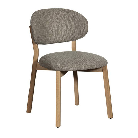 Lola Grey Fabric Dining Chair - Pieces For Places