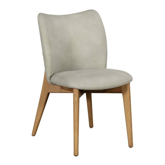 Lola Misty PU Leather Dining Chair - Pieces For Places