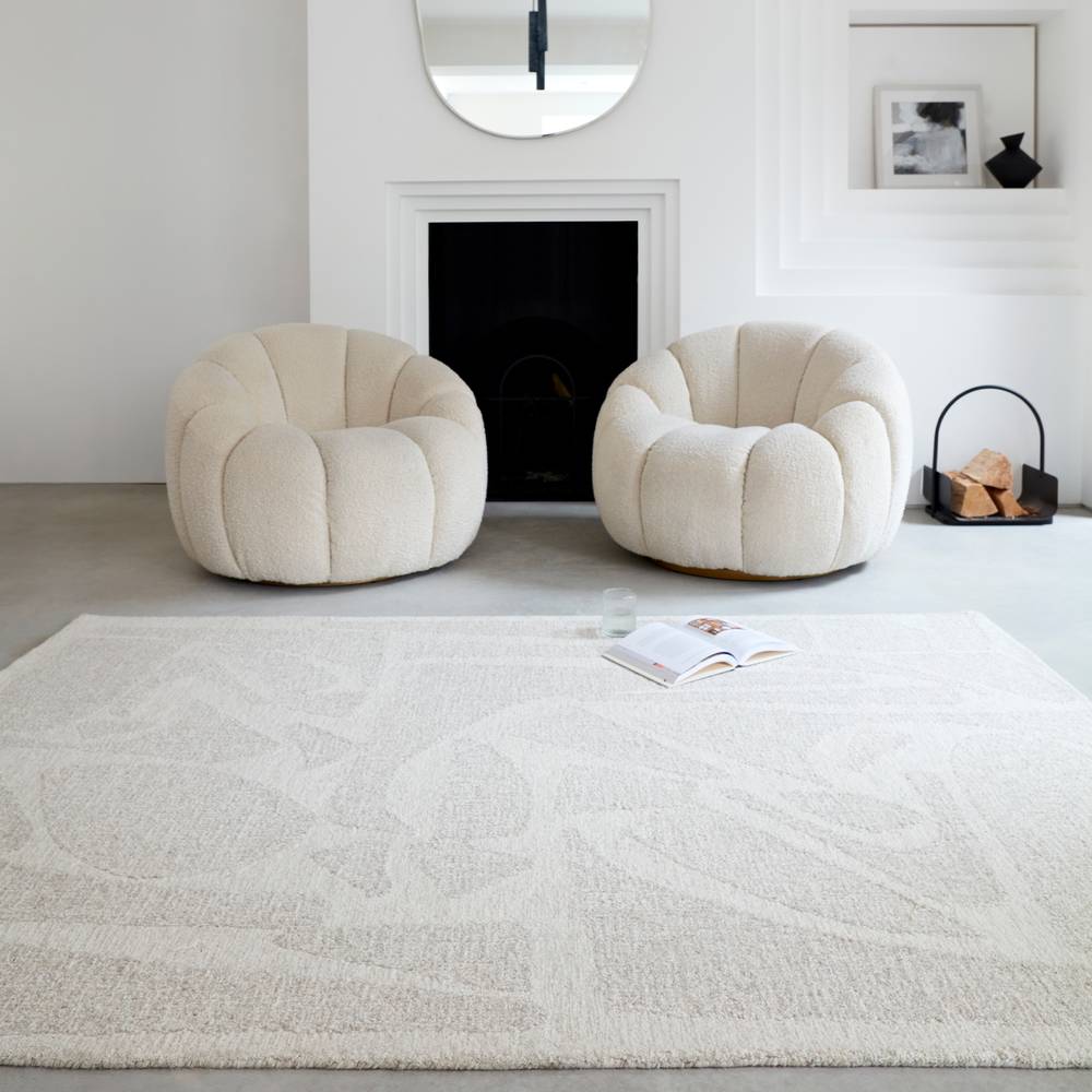 Chalk Loxley Rug - 200cm x 290cm
