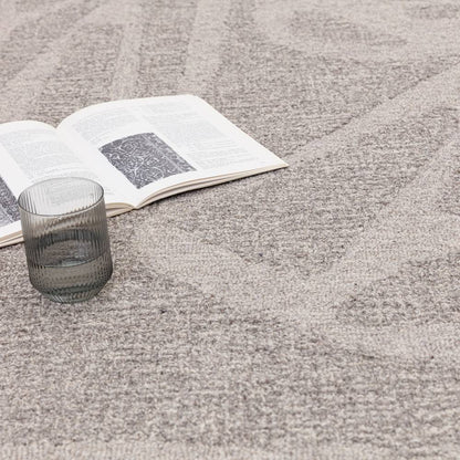 Stone Grey Loxley Rug - 200cm x 290cm