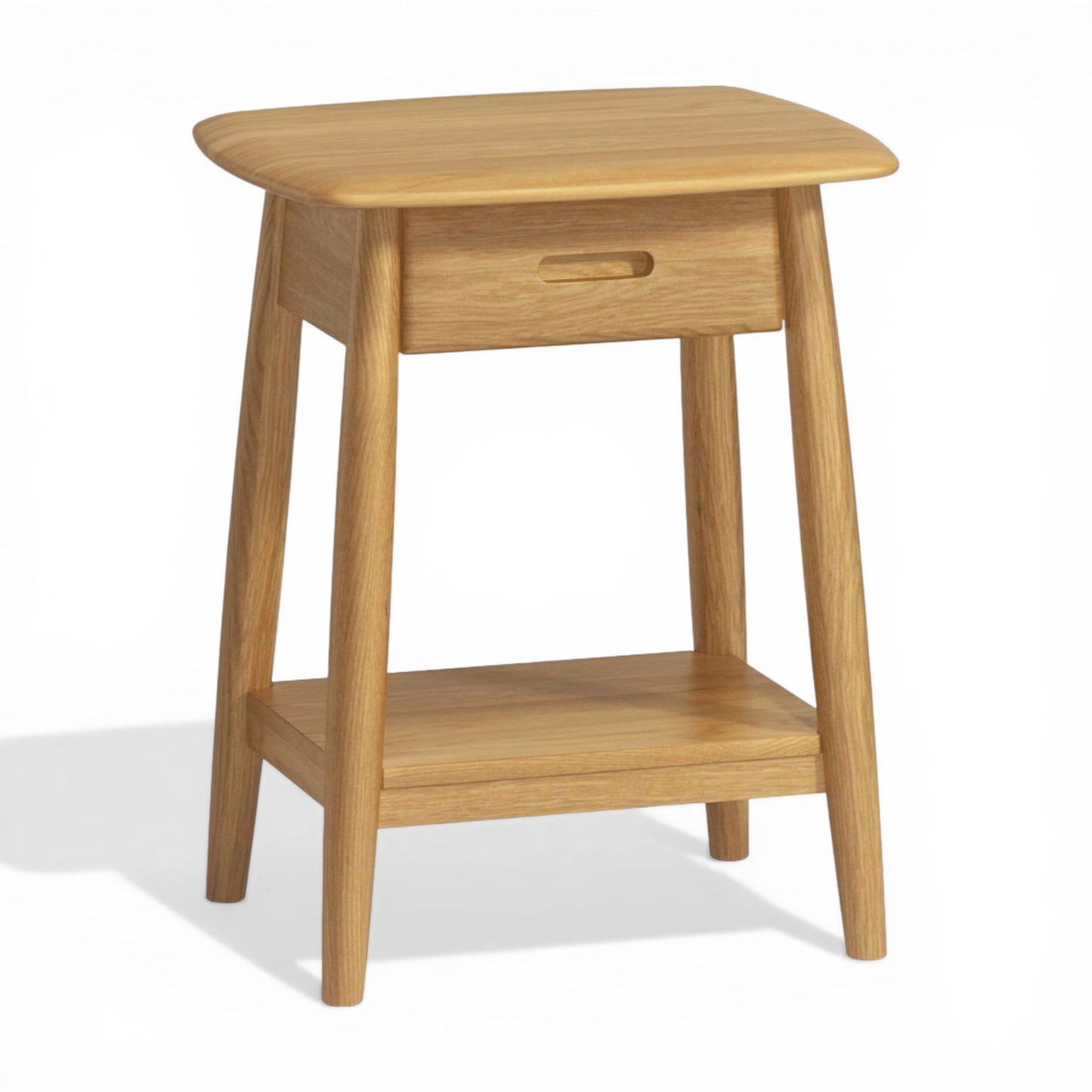 Malmback Oak Bedside Table