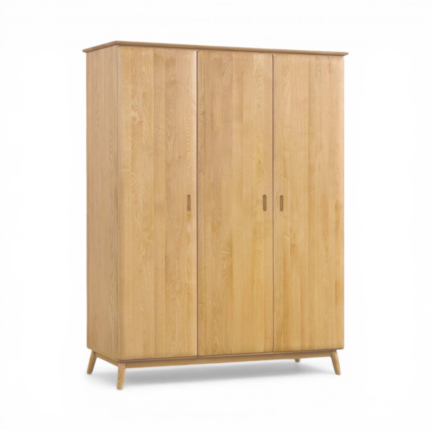 Malmback Oak 3 Door Wardrobe