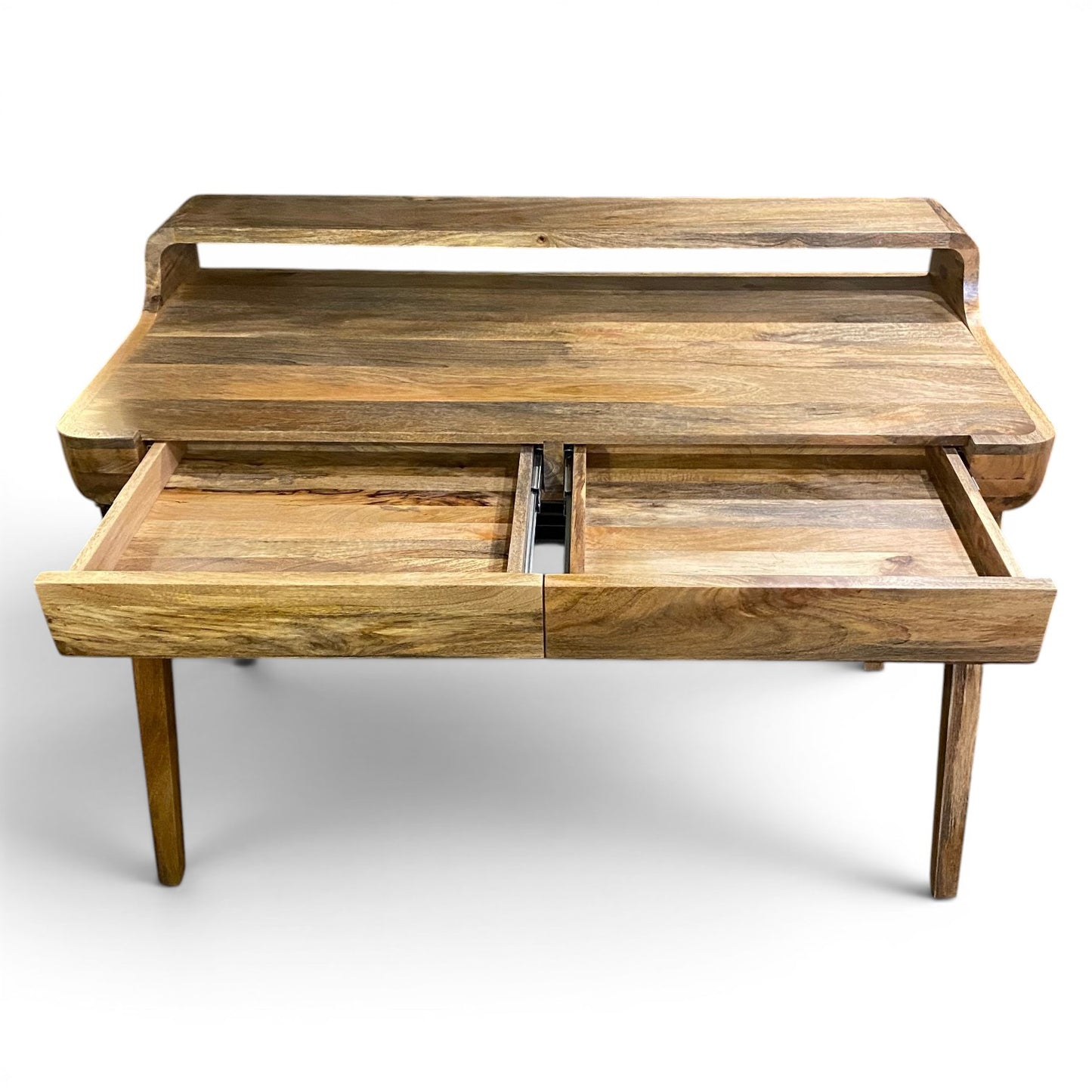 Mango Wood & Metal Study Desk