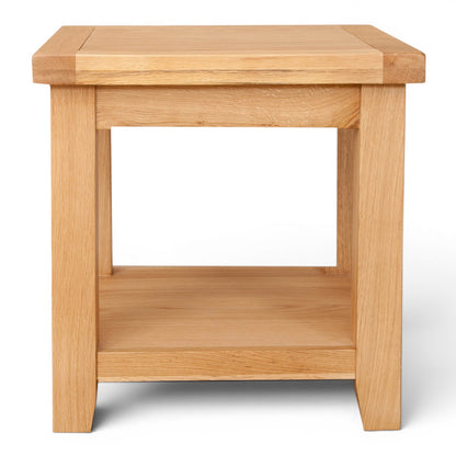 Marlowe Natural Oak Lamp Table