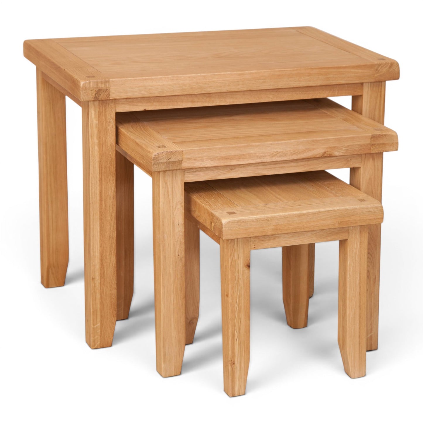 Marlowe Natural Oak Nest of Tables