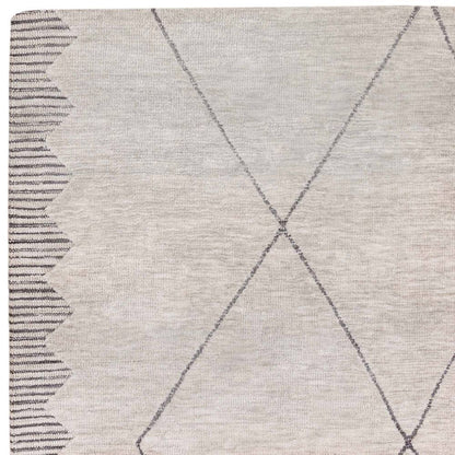 Diamond Grey Mason Rug - 200cm x 290cm