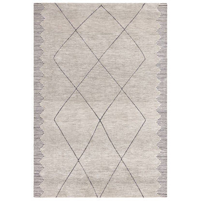 Diamond Grey Mason Rug - 200cm x 290cm