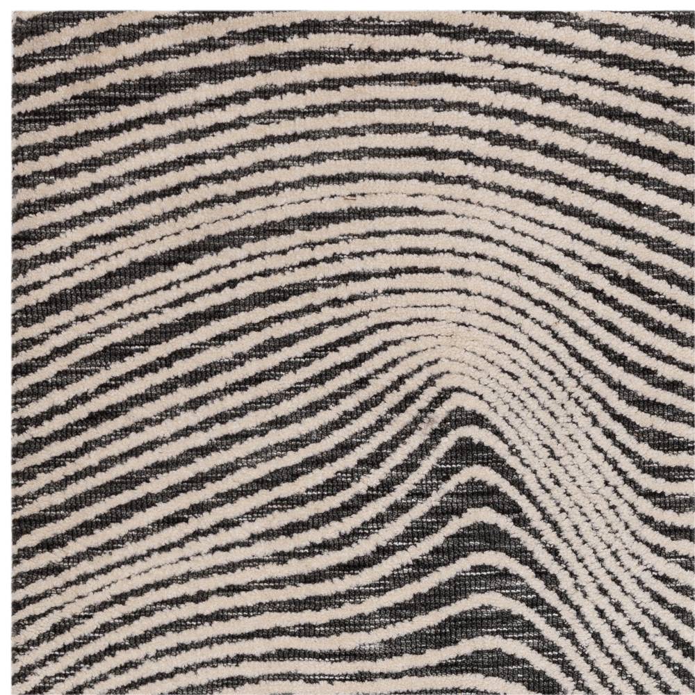 Magnitude Black Mason Rug - 200cm x 290cm