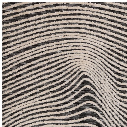 Magnitude Black Mason Rug - 200cm x 290cm