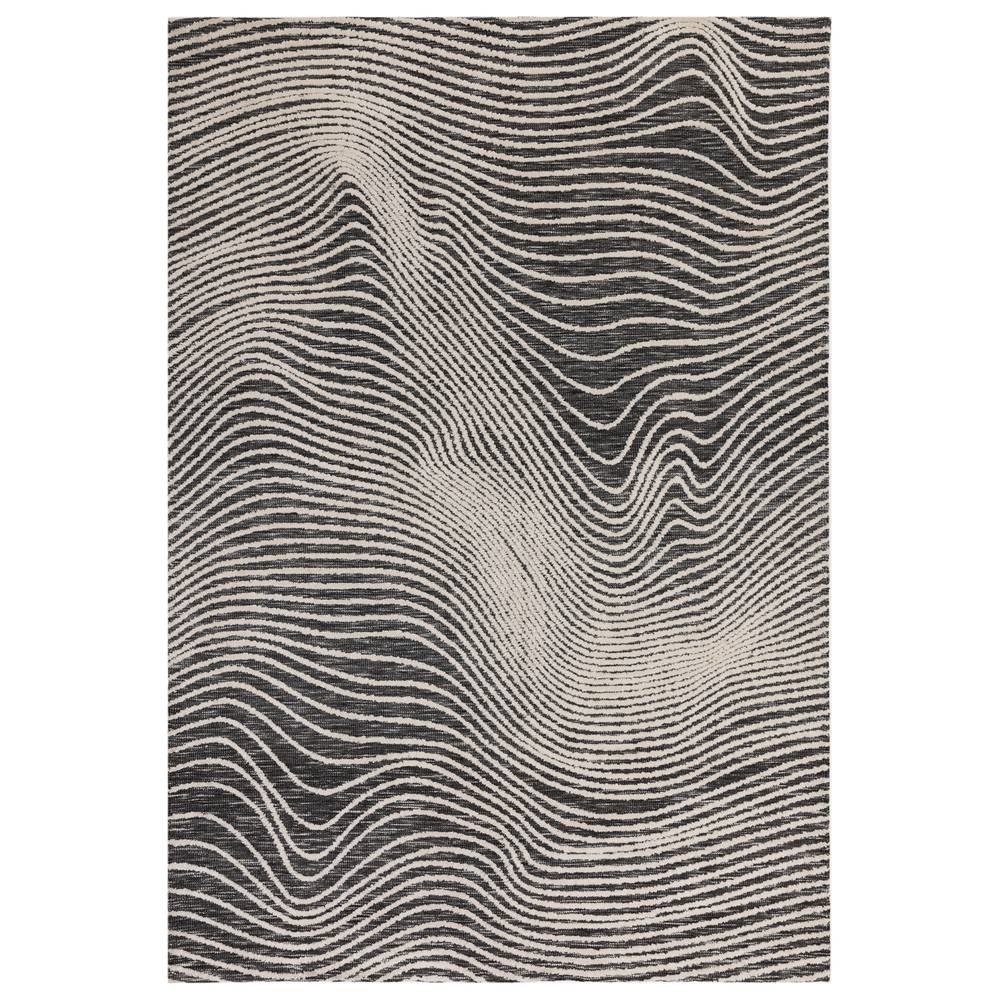 Magnitude Black Mason Rug - 200cm x 290cm