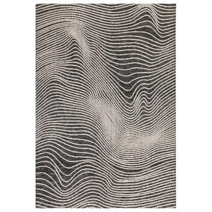 Magnitude Black Mason Rug - 200cm x 290cm