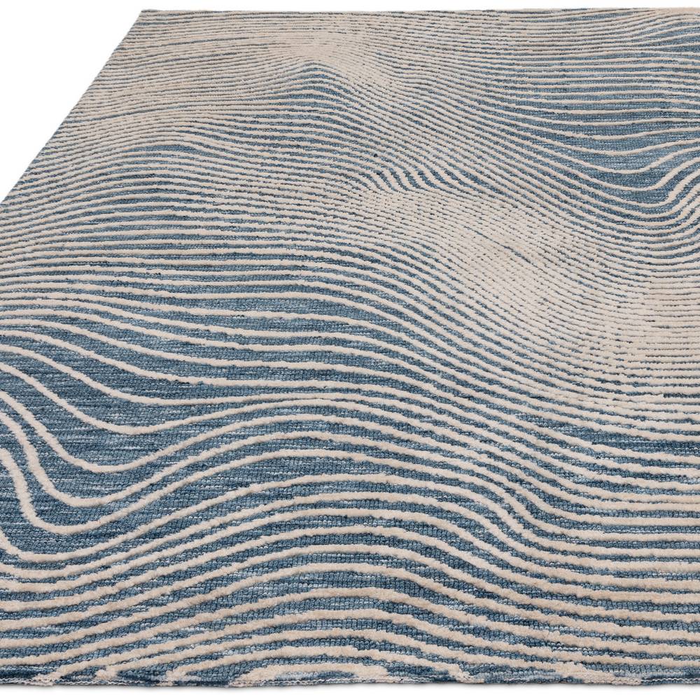 Magnitude Blue Mason Rug - 200cm x 290cm