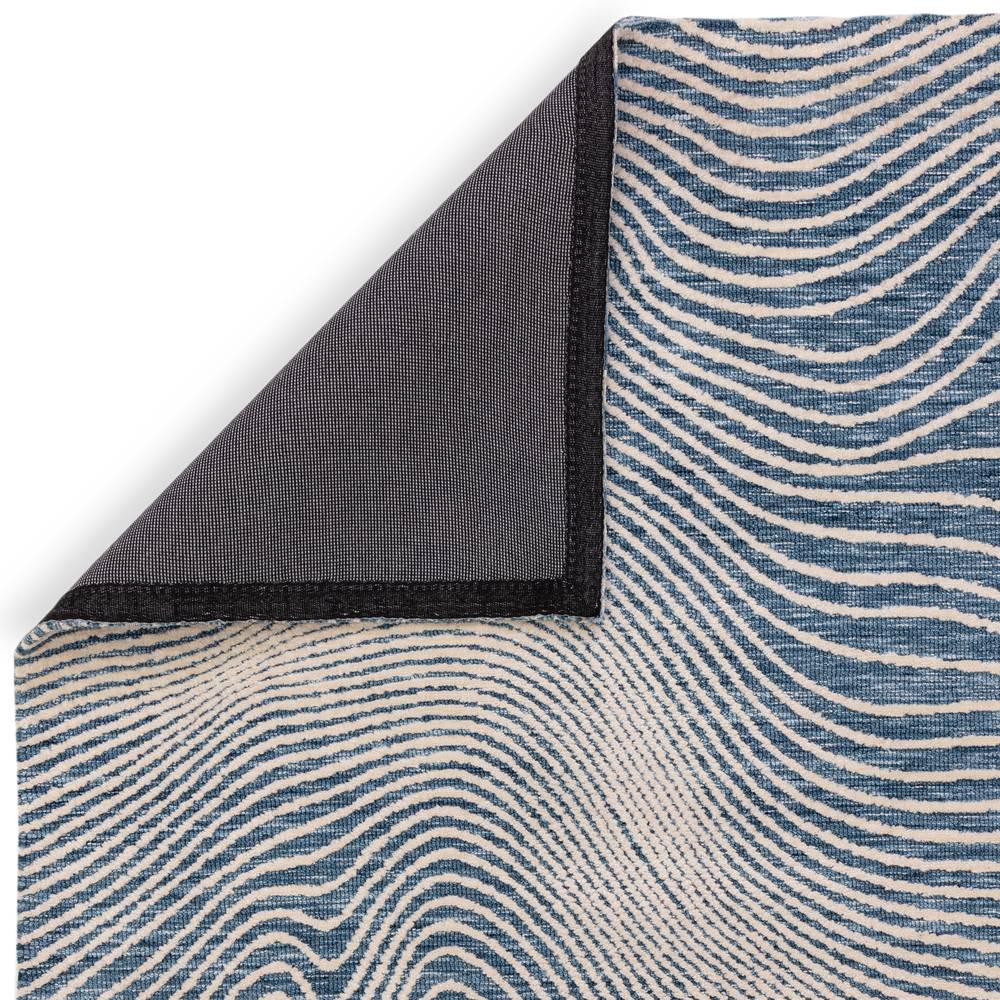 Magnitude Blue Mason Rug - 200cm x 290cm