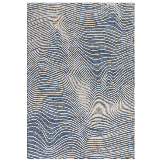 Magnitude Blue Mason Rug - 200cm x 290cm