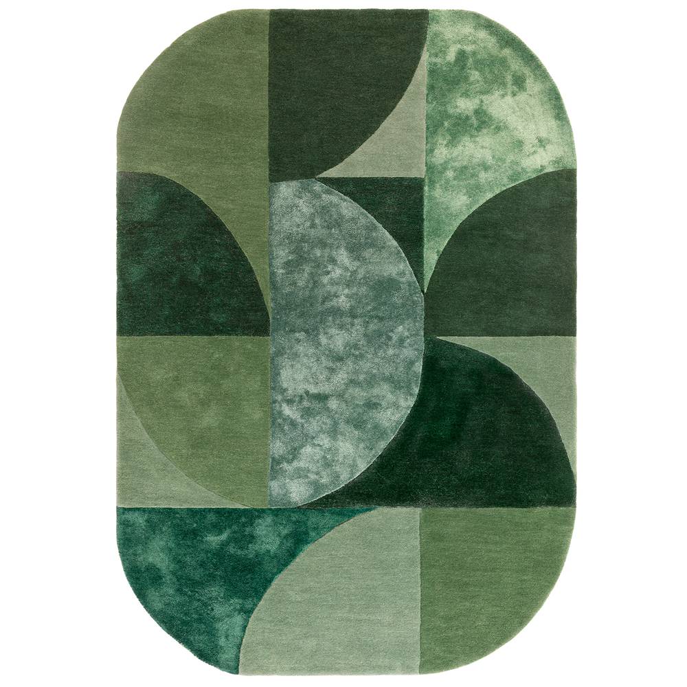 75 Oval Forest Matrix Rug - 200cm x 300cm