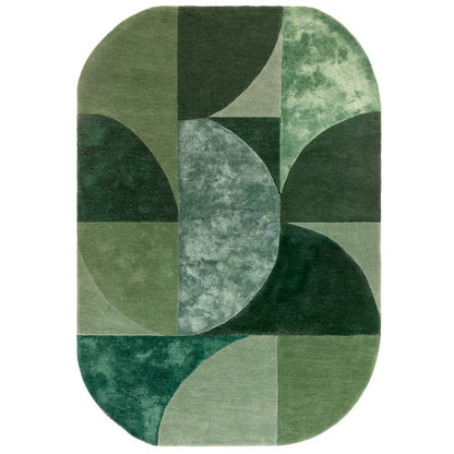 75 Oval Forest Matrix Rug - 200cm x 300cm