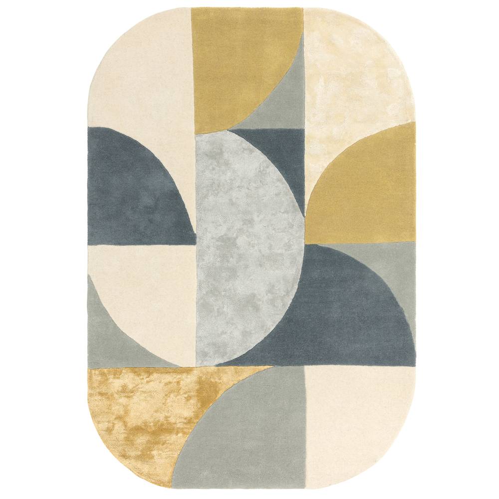 76 Oval Sunset Matrix Rug - 200cm x 300cm