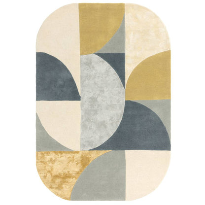 76 Oval Sunset Matrix Rug - 200cm x 300cm