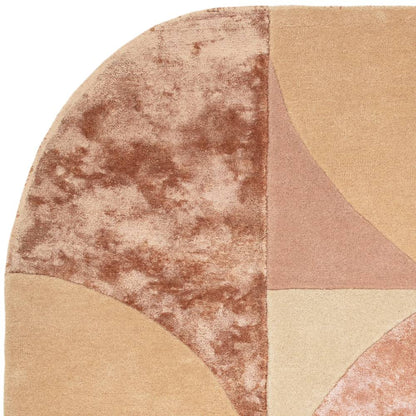 78 Oval Earth Matrix Rug - 200cm x 300cm