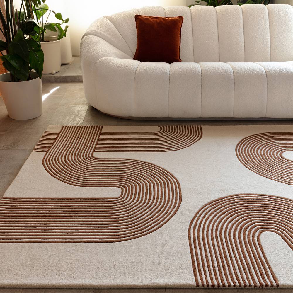 85 Arches Amber Matrix Rug - 200cm x 300cm