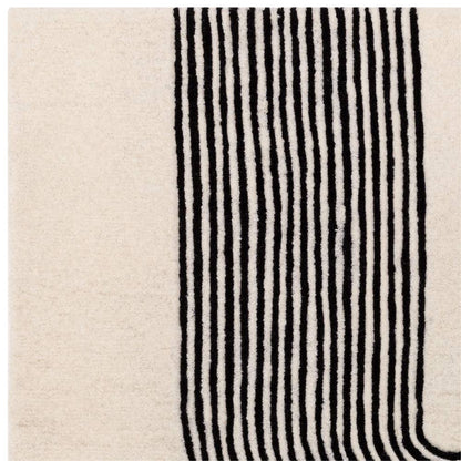 87 Arches Black Matrix Rug - 200cm x 300cm