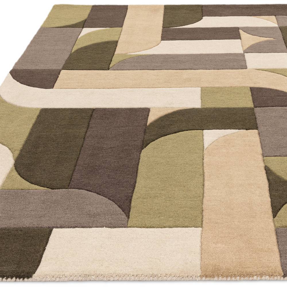 90 Klotski Sage Matrix Rug - 200cm x 300cm